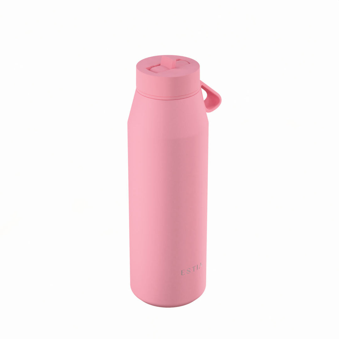 Estia Μπουκάλι Θερμός Pulse 800ml Ροζ Save the Aegean