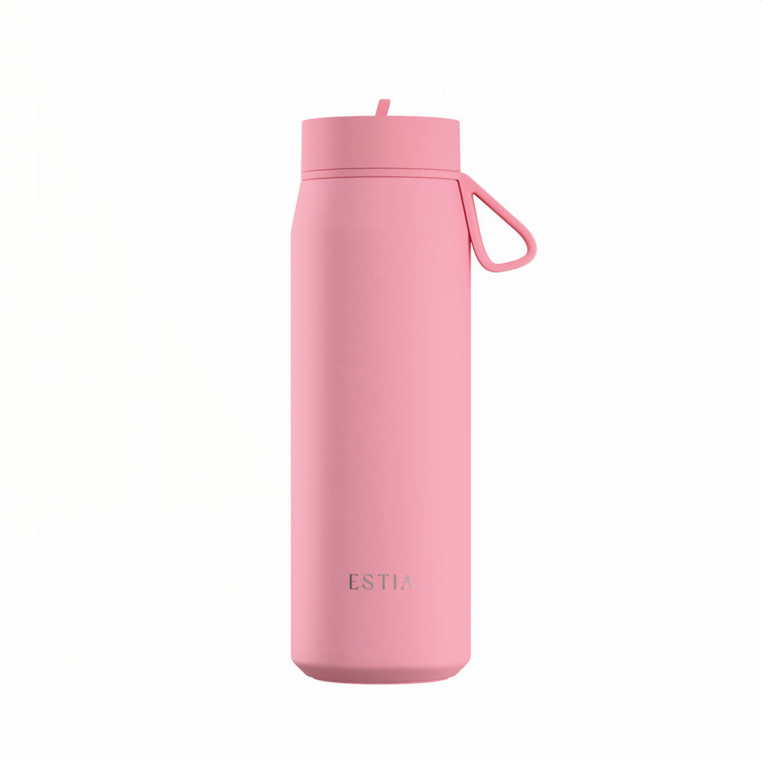 Estia Μπουκάλι Θερμός Pulse 500ml Ροζ Save the Aegean