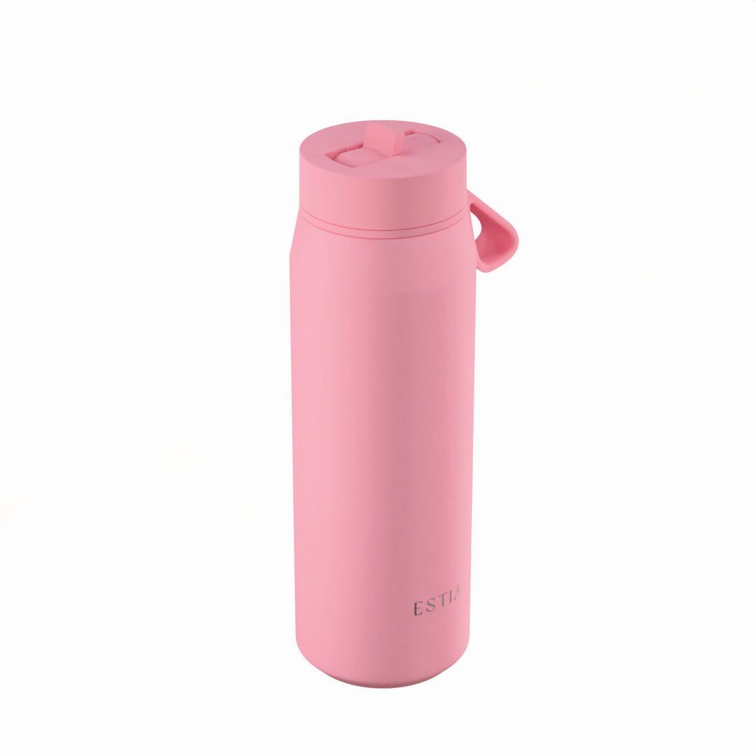 Estia Μπουκάλι Θερμός Pulse 500ml Ροζ Save the Aegean