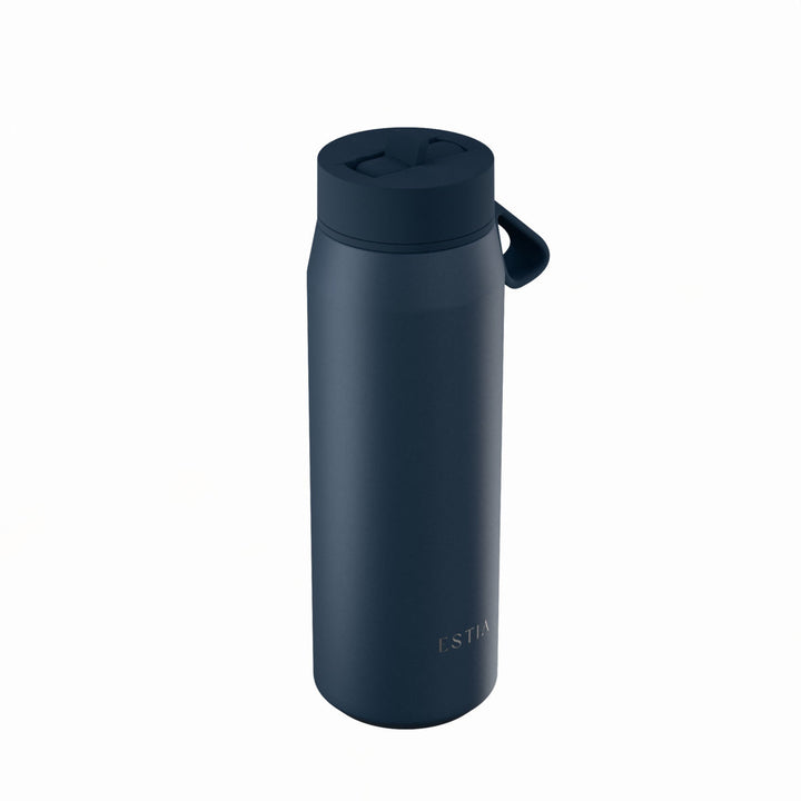 Estia Μπουκάλι Θερμός Pulse 500ml Μπλε Σκούρο Save the Aegean
