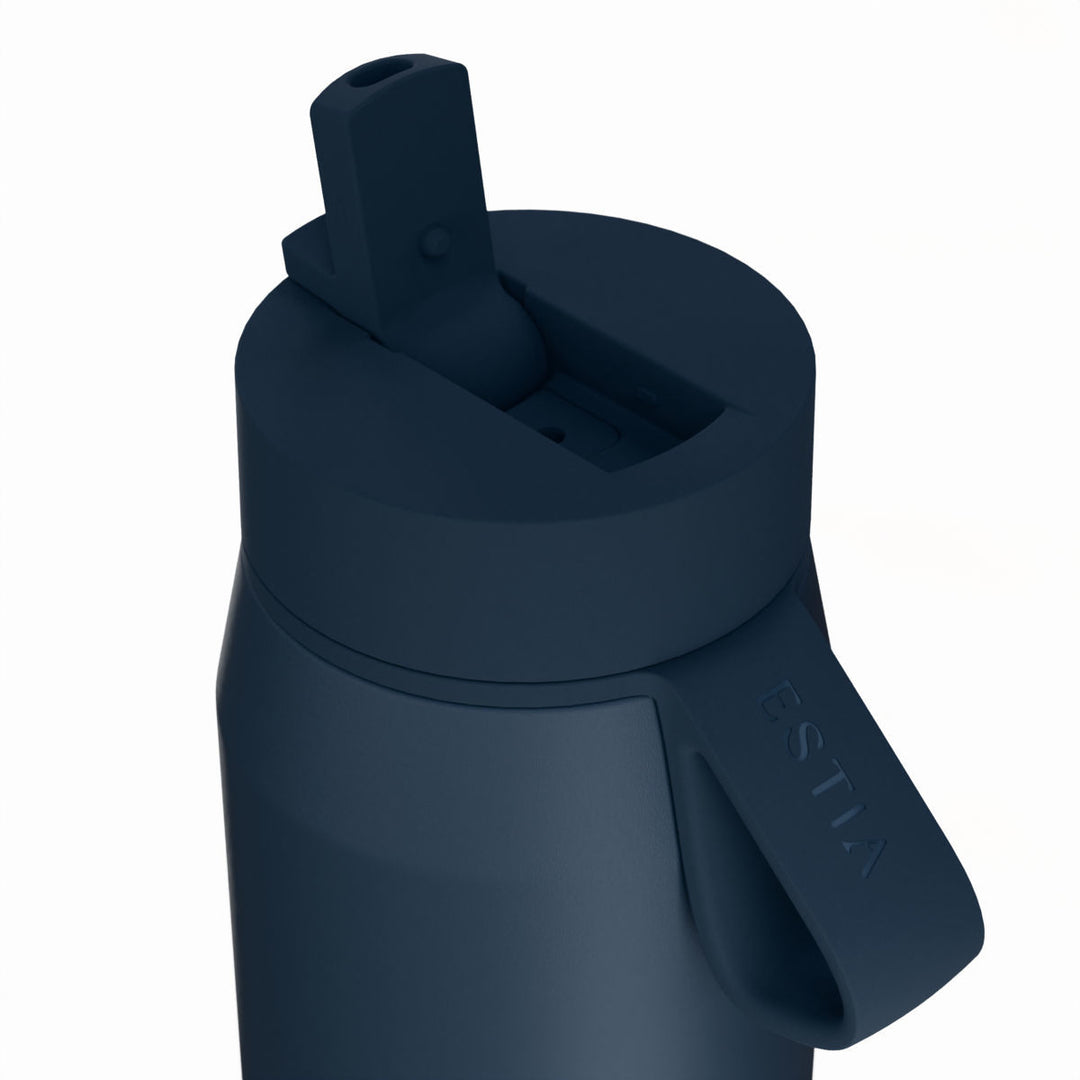 Estia Μπουκάλι Θερμός Pulse 500ml Μπλε Σκούρο Save the Aegean