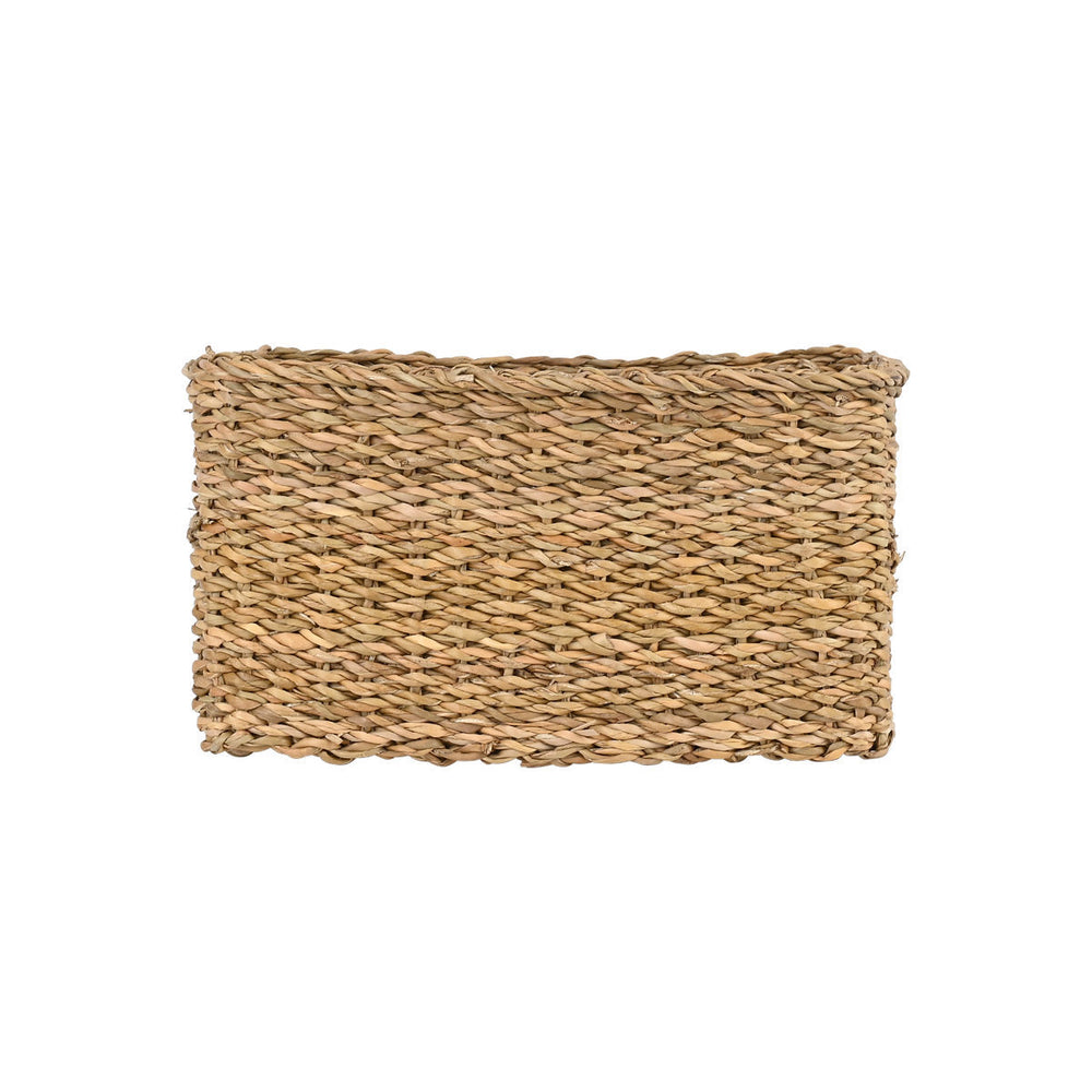 Καλάθι Αποθήκευσης Ψάθινο Nerina 30X20X16cm Ορθογώνιο Estia
