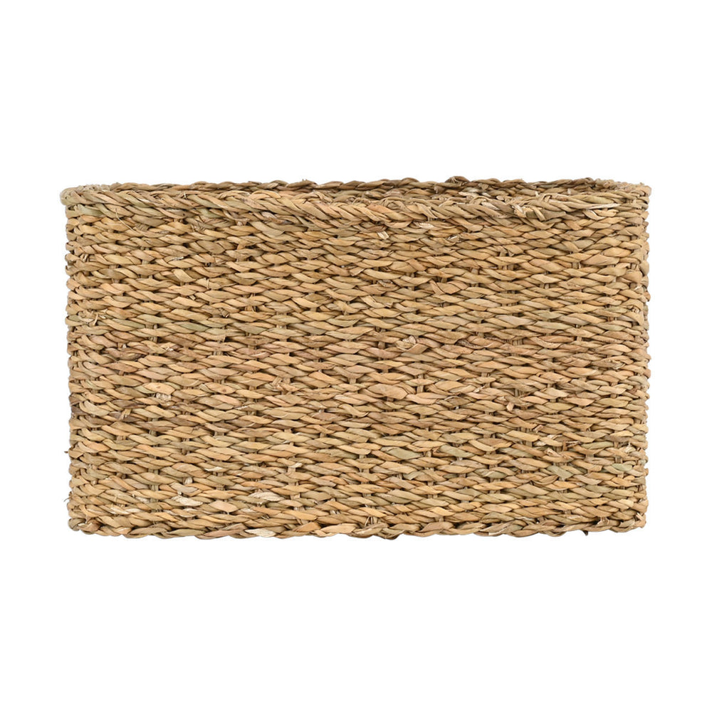Καλάθι Αποθήκευσης Ψάθινο Nerina 35X25X20cm Ορθογώνιο Estia