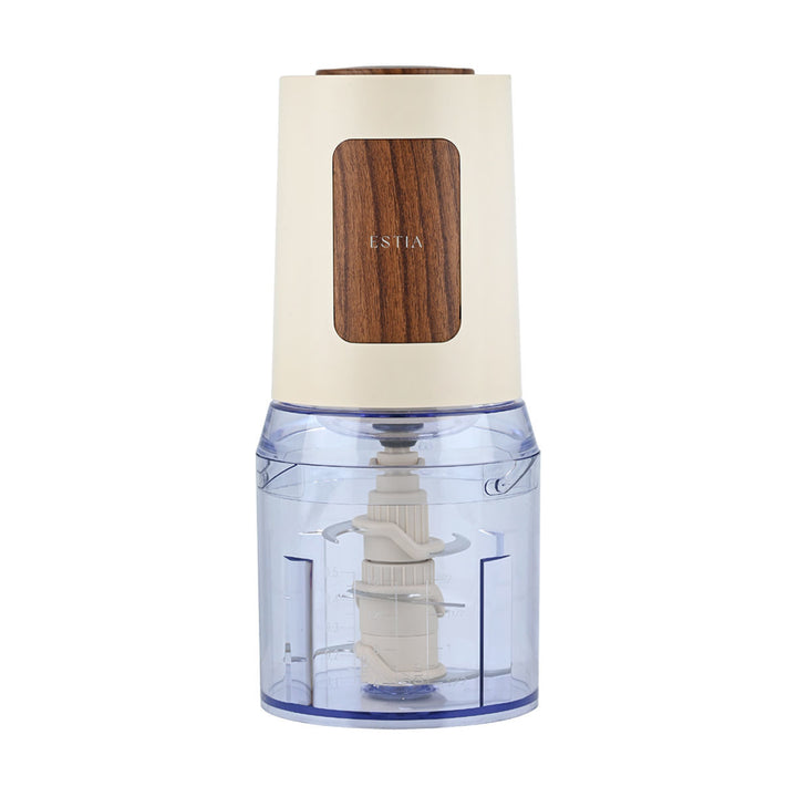 Πολυκόπτης Pure Cream 400W Με Πλαστικό Μπολ 0.5lt Κρεμ Estia