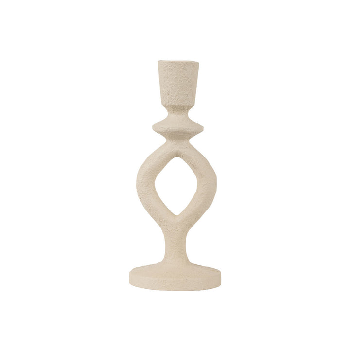 Κηροπήγιο Εκρού 19.5cm Nyra Estia