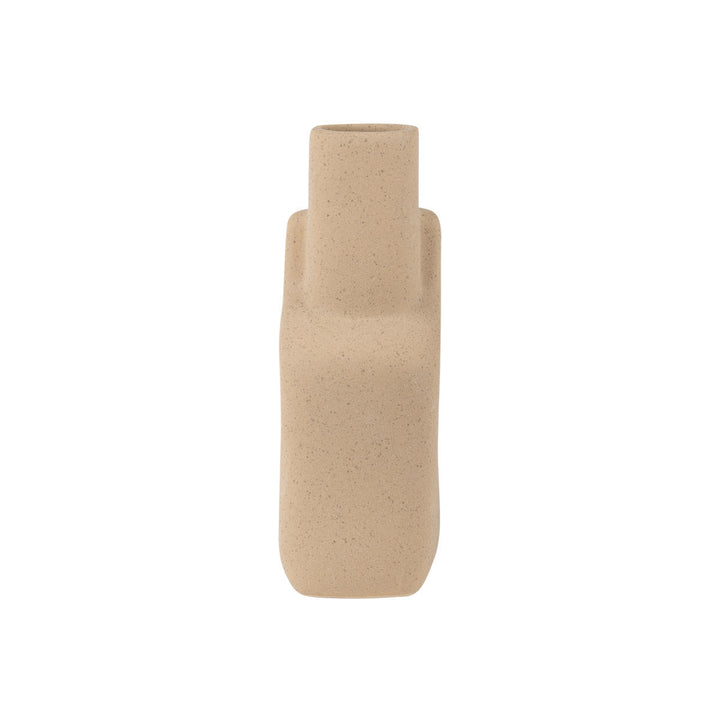 Βάζο Κεραμικό Μπεζ 24.2cm Clayra Estia