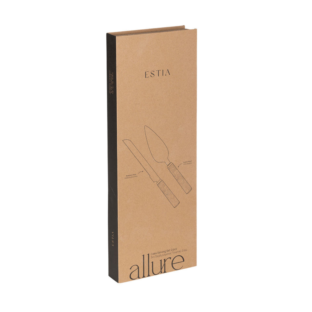 Σετ Σερβιρίσματος Τούρτας 2Τμχ Allure Estia