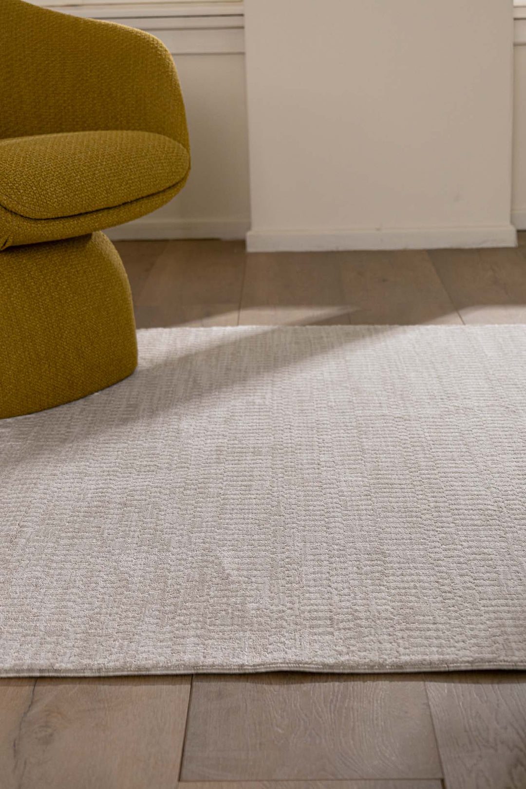 Μονόχρωμο Χειμερινό Χαλί Λευκό Πολυεστερικό Prime Royal Carpet 200X300 (004)