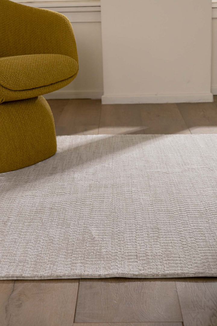 Μονόχρωμο Χειμερινό Χαλί Λευκό Πολυεστερικό Prime Royal Carpet 200X300 (004)