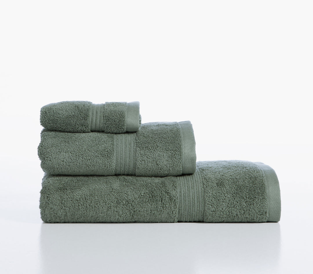 Πετσέτα Σώματος Πράσινη Βαμβακερή Aegean-705 80X160cm Nef-Nef Homeware