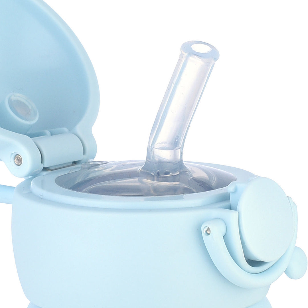 Estia Θερμός Παιδικό Με Καλαμάκι 500ml Μπλε Treasure Quest