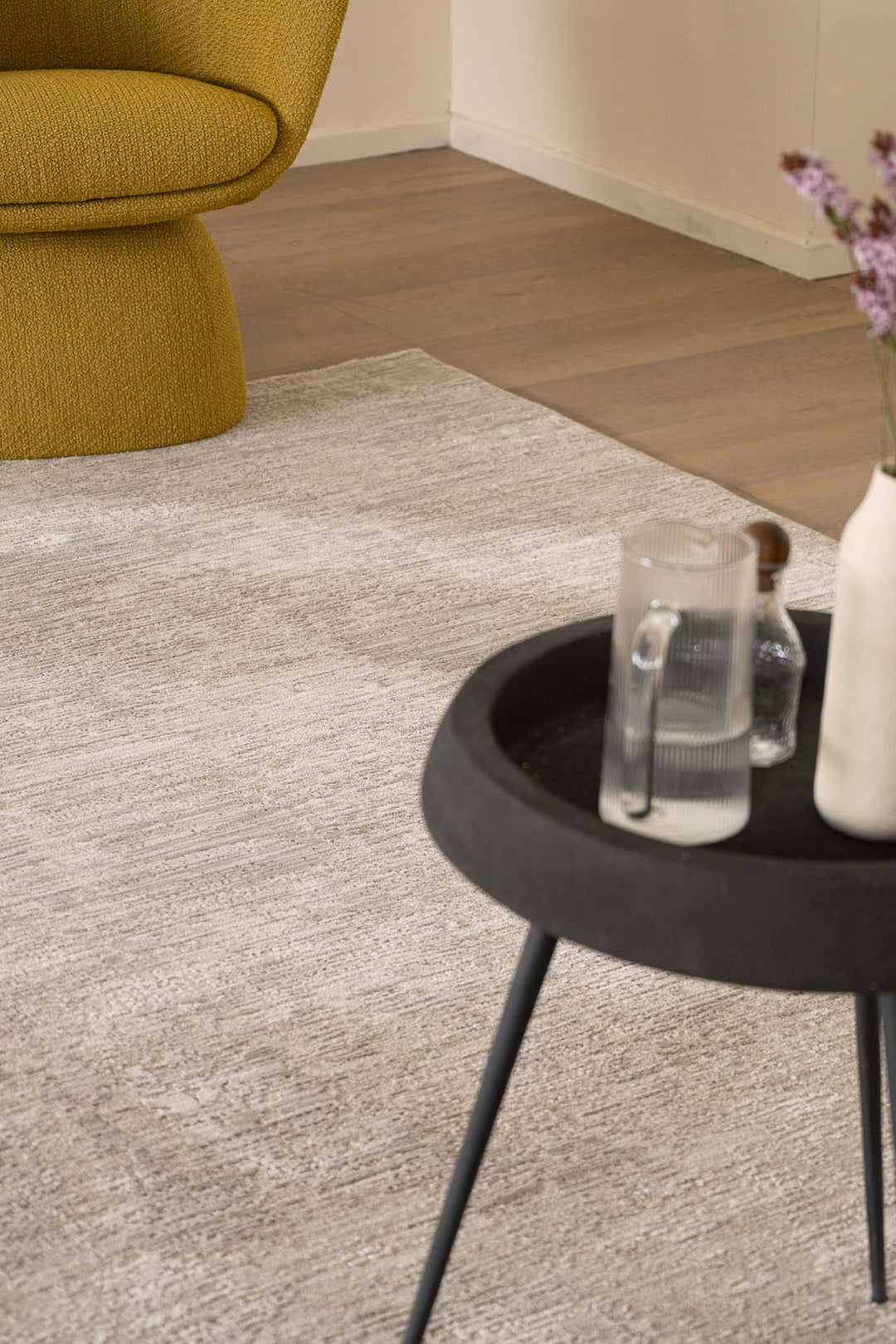 Μονόχρωμο Χαλί Ανοιχτό Γκρι Prime 022 200X300 Royal Carpet