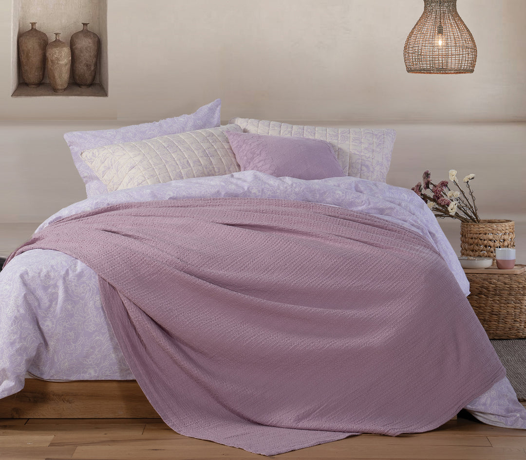 ΠΙΚΕ ΚΟΥΒΕΡΤΑ ΜΩΒ COOL ΥΠΕΡΔΙΠΛΗ 220X240 NEF-NEF HOMEWARE