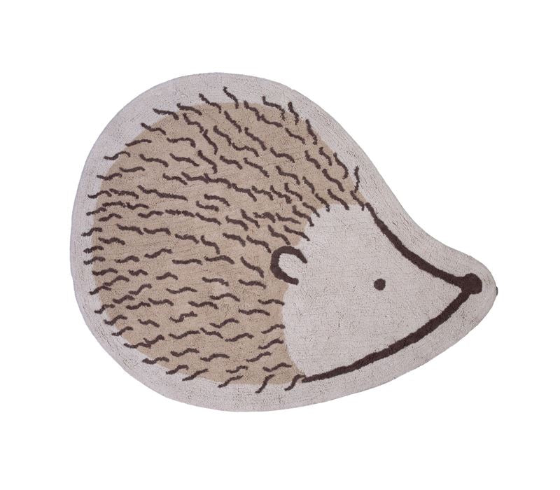 Παιδικό Χαλί Σκαντζόχειρος Καφέ 140x110 Forest Friends Nef-nef Homeware