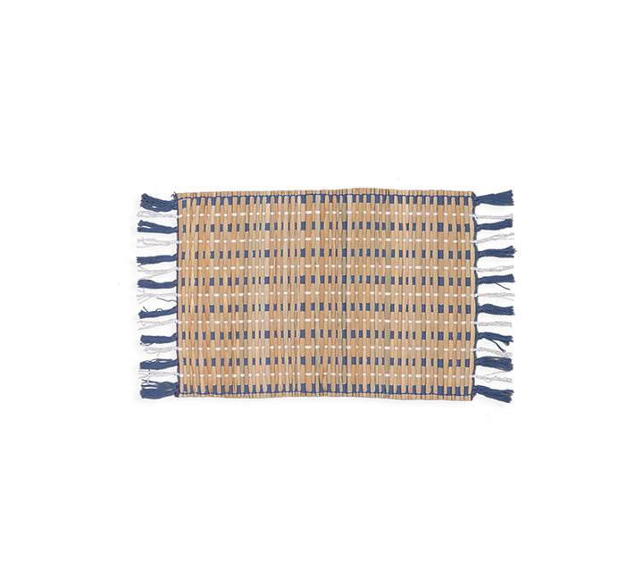 Σουπλά Καφέ/Μπλε Straw 33X48 Nef-Nef Homeware