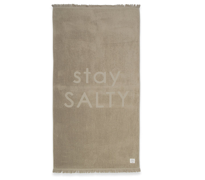 Πετσέτα Θαλάσσης Ανοιχτό Πράσινο  Stay Salty 90X170 Nef-Nef Homeware
