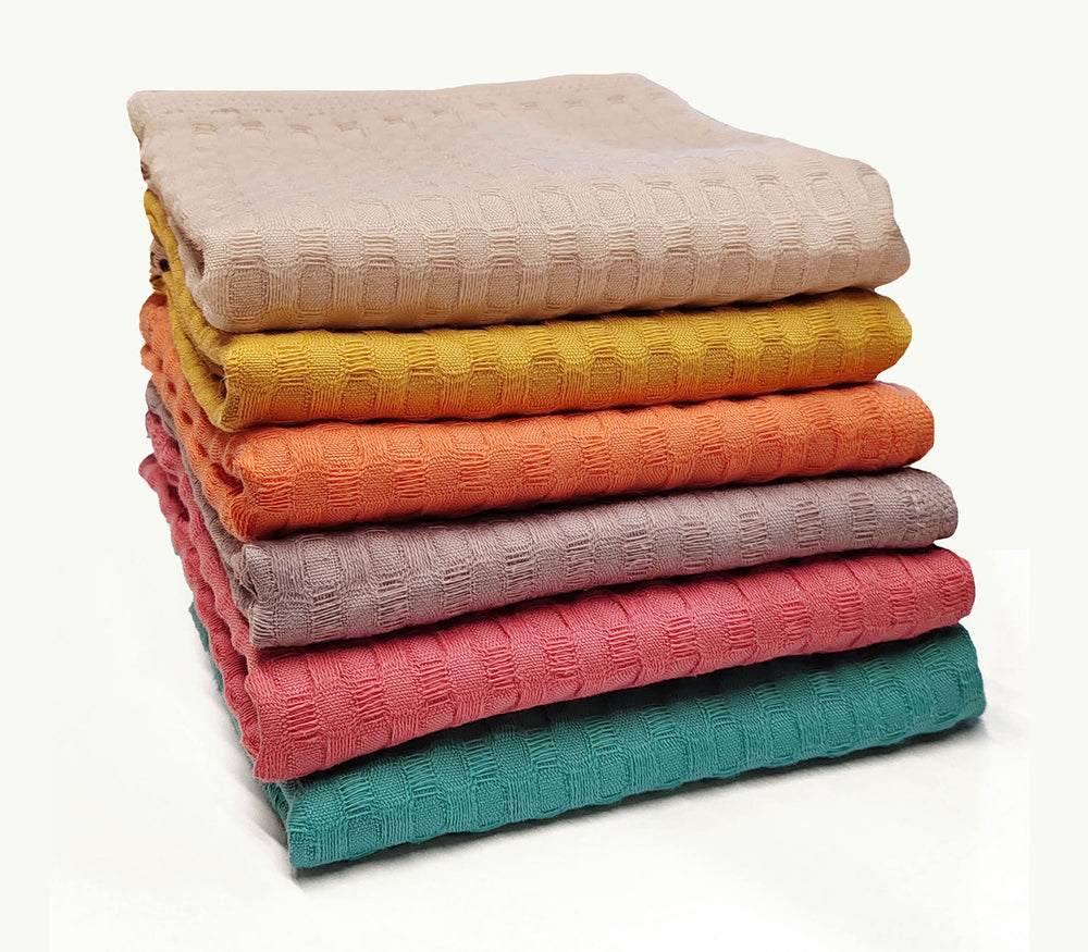 Ποτηρόπανο Κοραλί Βαμβακερό Πικέ Main Nef-Nef Homeware 45X68