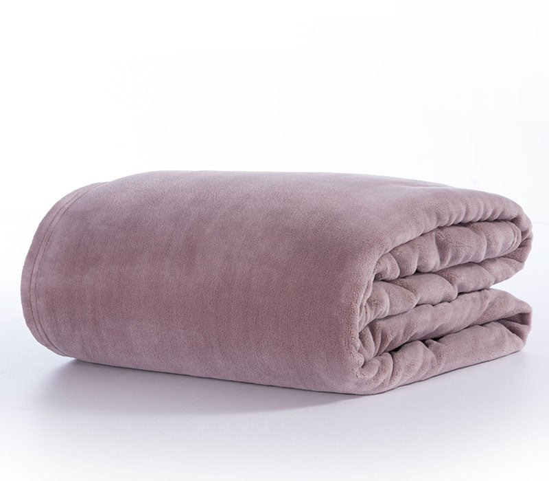 Κουβέρτα Fleece Μωβ Cosy Μονή 160X220  Nef-Nef Homeware