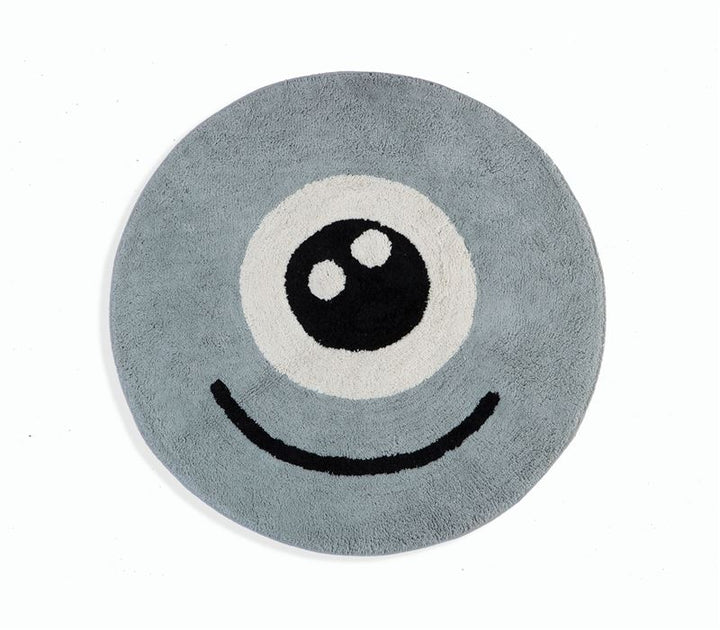 Παιδικό Χαλί Τερατάκι Γκρι 100x100 Μονστερμανια Nef-Nef Homeware