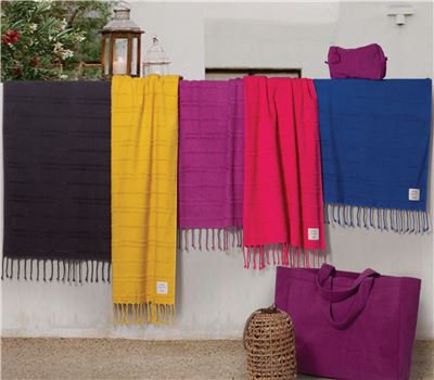 Πετσέτα Θαλάσσης Σκούρο Γκρι Expression 23 80X160 Nef-Nef Homeware