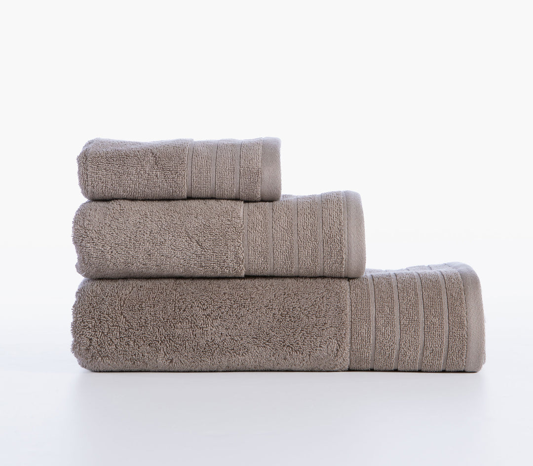 Πετσέτα Χεριών Μπεζ-Καφέ Βαμβακερή Fresh 30X50cm Nef-Nef Homeware