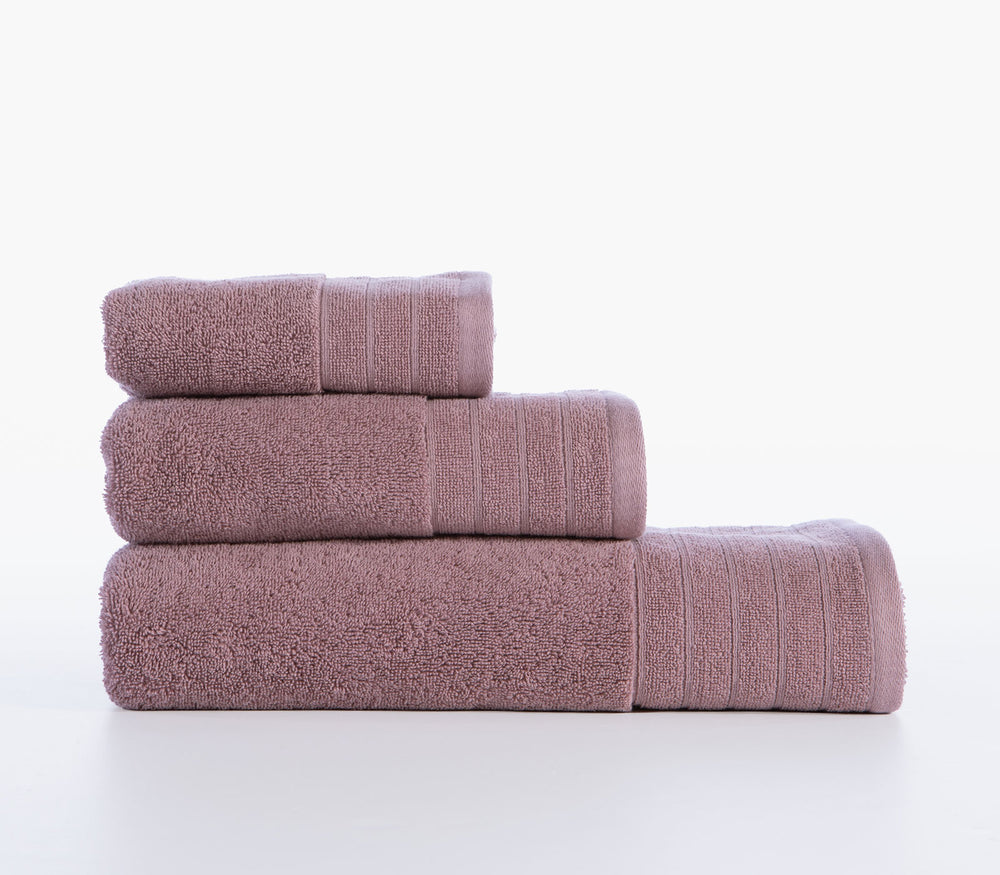 Πετσέτα Προσώπου Μωβ Βαμβακερή Fresh 50X90cm Nef-Nef Homeware