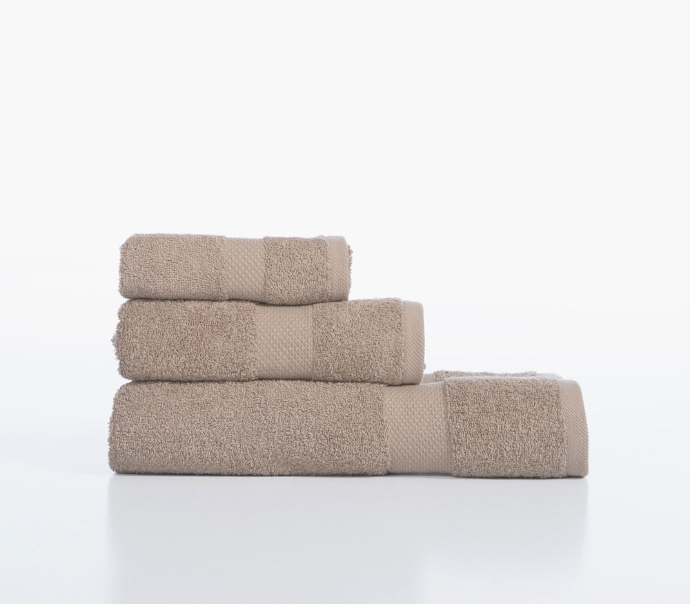 Πετσέτα Προσώπου Μπεζ Βαμβακερή Delight 50X90cm Nef-Nef Homeware