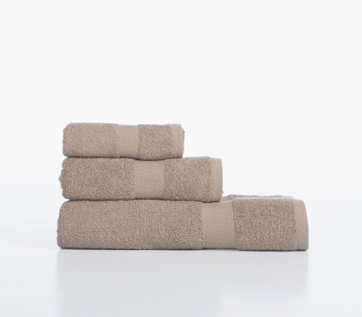 Πετσέτα Προσώπου Μπεζ Βαμβακερή Delight 50X90cm Nef-Nef Homeware