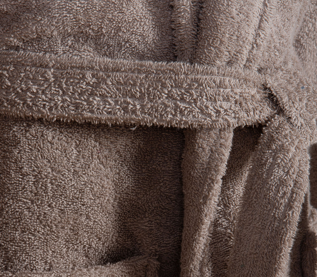 Μπεζ-Καφέ Μπουρνούζι Βαμβακερό Fresh Nef-Nef Homeware