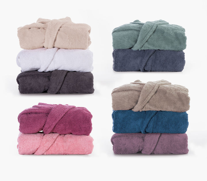 Μωβ Μπουρνούζι Βαμβακερό Fresh Nef-Nef Homeware