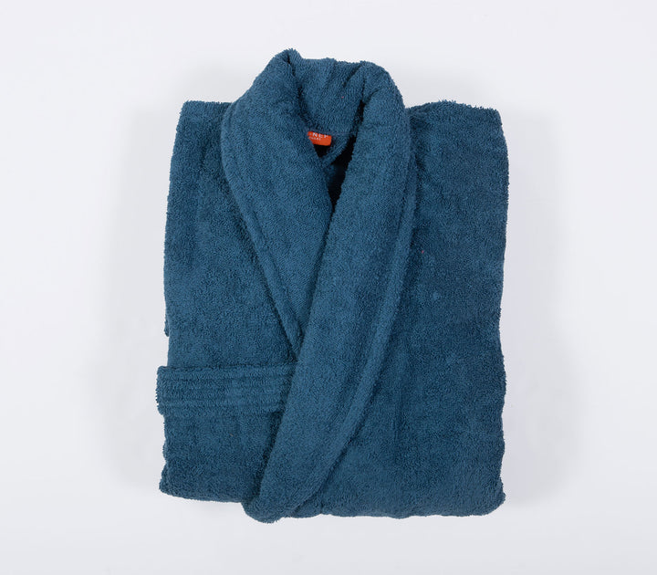 Μπλε Μπουρνούζι Βαμβακερό Fresh Nef-Nef Homeware