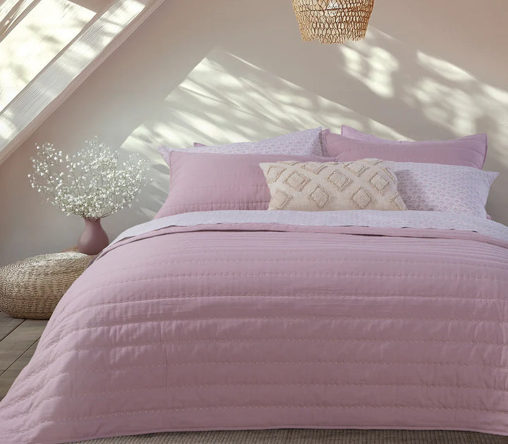 Κουβερλί King Size Λιλά 270X270 Colorfull  Nef-Nef Homeware