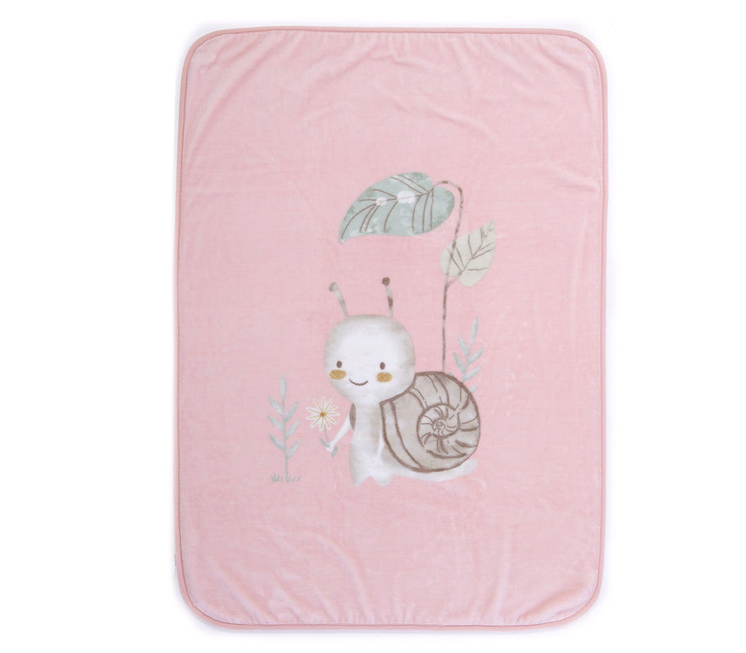 ΒΡΕΦΙΚΗ ΚΟΥΒΕΡΤΑ ΑΓΚΑΛΙΑΣ CUTE SNAIL 75X100 NEF-NEF HOMEWARE