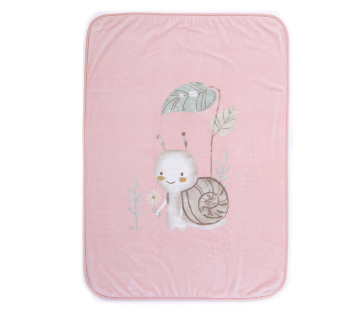 ΒΡΕΦΙΚΗ ΚΟΥΒΕΡΤΑ ΑΓΚΑΛΙΑΣ CUTE SNAIL 75X100 NEF-NEF HOMEWARE