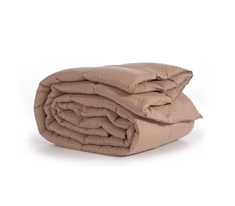 Πάπλωμα Υπέρδιπλο Μπεζ-Καφέ Colorfull 240X220 Nef-Nef Homeware