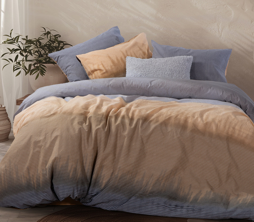 Σετ Παπλωματοθήκη Μονή Κίτρινη Honor 170Χ240 Nef-Nef Homeware