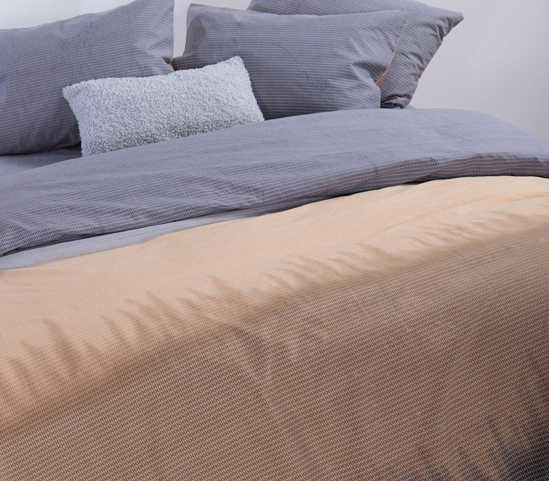 Σετ Παπλωματοθήκη Μονή Κίτρινη Honor 170Χ240 Nef-Nef Homeware