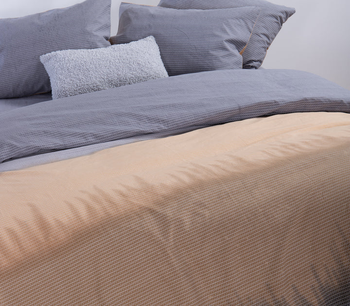 Σετ Παπλωματοθήκη Μονή Κίτρινη Honor 170Χ240 Nef-Nef Homeware