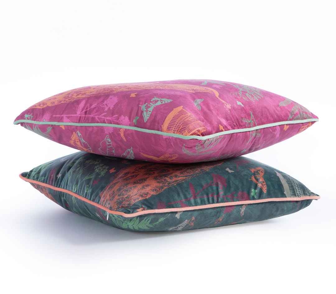 ΔΙΑΚΟΣΜΗΤΙΚΟ ΜΑΞΙΛΑΡΙ BIRDS OF PARADISE 45Χ45 NEF-NEF HOMEWARE