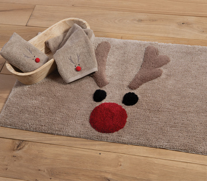 ΧΡΙΣΤΟΥΓΕΝΝΙΑΤΙΚΕΣ ΠΕΤΣΕΤΕΣ ΣΕΤ 2ΤΜΧ FUNNY REINDEER NEF-NEF HOMEWARE