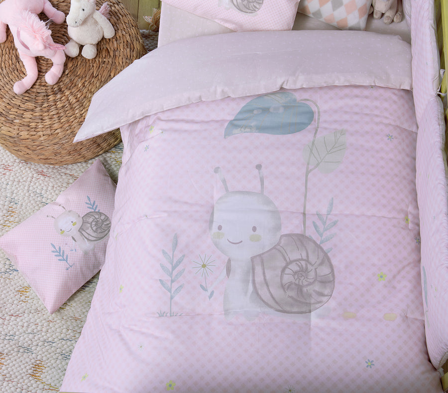 ΒΡΕΦΙΚΟ ΠΑΠΛΩΜΑ CUTE SNAIL 110Χ140 NEF-NEF HOMEWARE