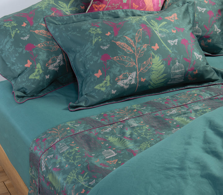 ΣΕΤ ΣΕΝΤΟΝΙΑ ΥΠΕΡΔΙΠΛΑ BIRDS OF PARADISE 240Χ270 NEF NEF HOMEWARE