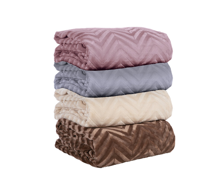 Σετ Παπλωματοθήκη Μονή Γκρι Carmen 160X220  Nef-Nef Homeware