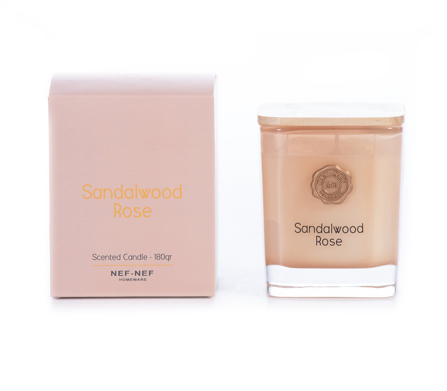 ΑΡΩΜΑΤΙΚΟ ΚΕΡΙ SANDALWOOD ROSE 180gr