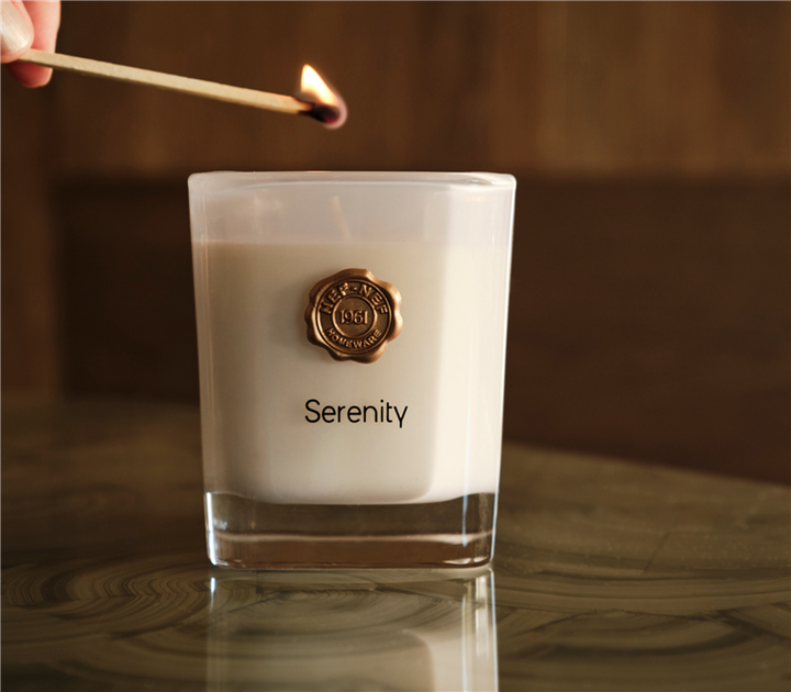 ΑΡΩΜΑΤΙΚΟ ΚΕΡΙ SERENITY 180gr NEF-NEF HOMEWARE