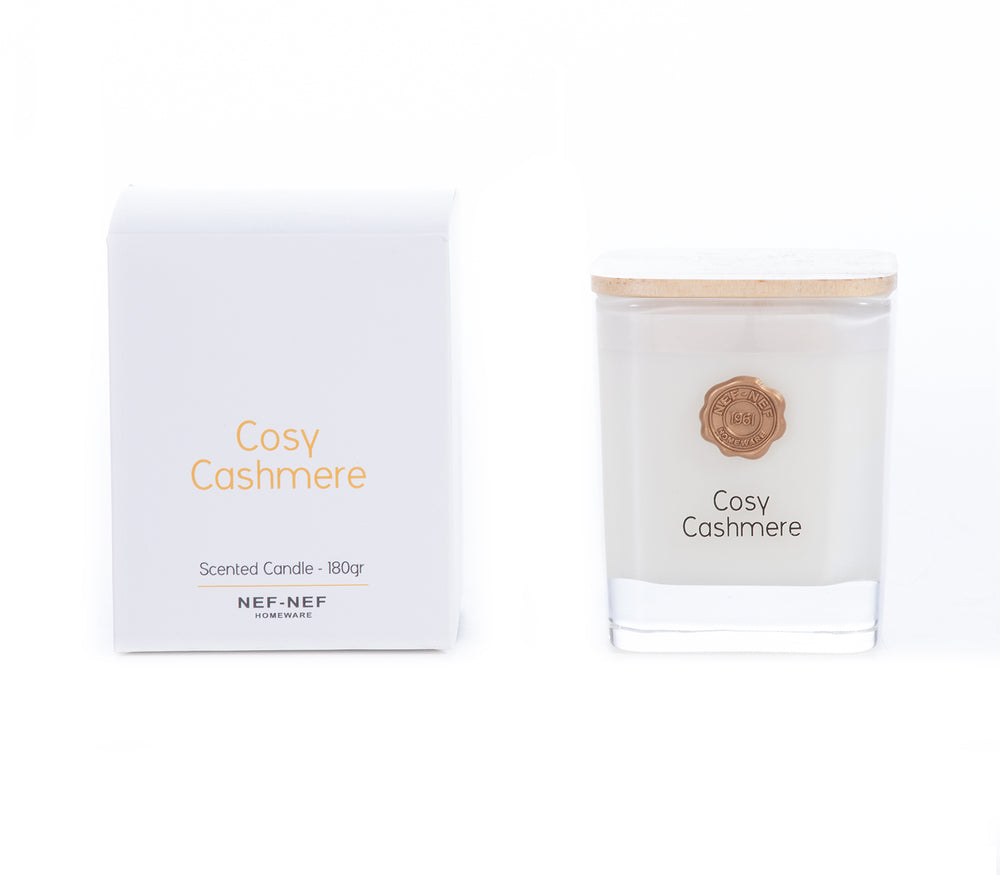 ΑΡΩΜΑΤΙΚΟ ΚΕΡΙ COSY CASHMERE 180gr NEF-NEF HOMEWARE