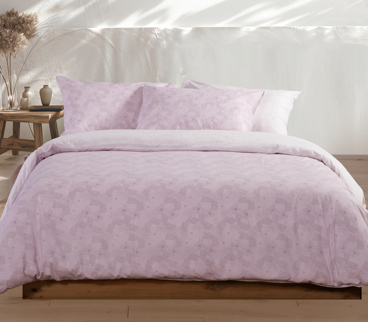 Σετ Σεντόνια Υπέρδιπλα Μωβ Worian 240X260 Nef-Nef Homeware