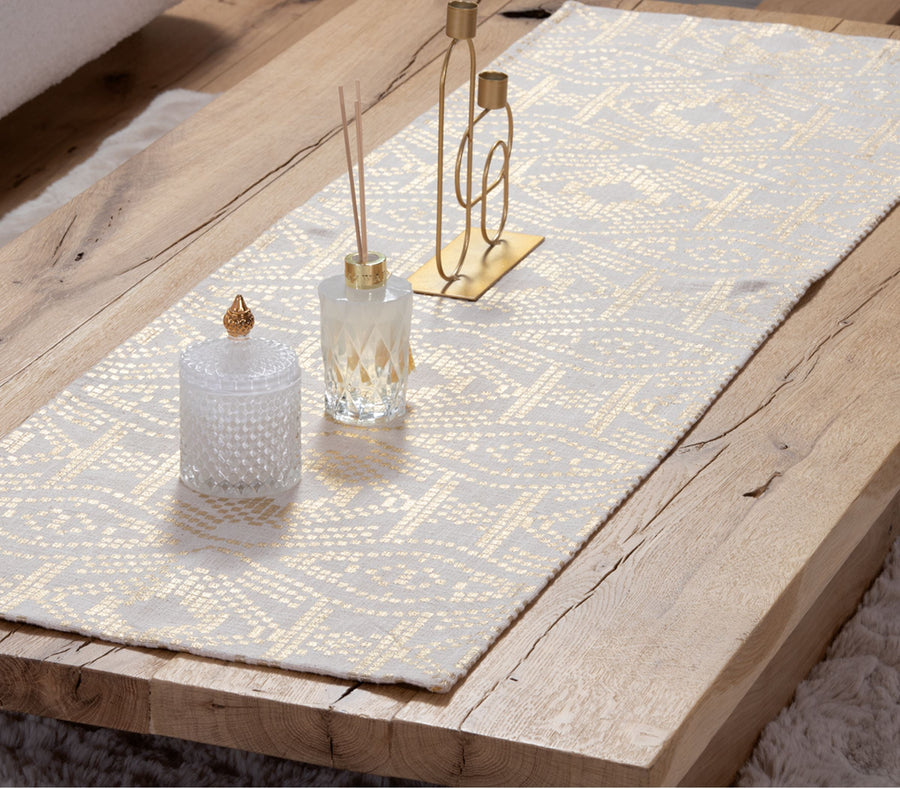 Τραβέρσα Gold Glam 45X150 Nef-Nef Homeware