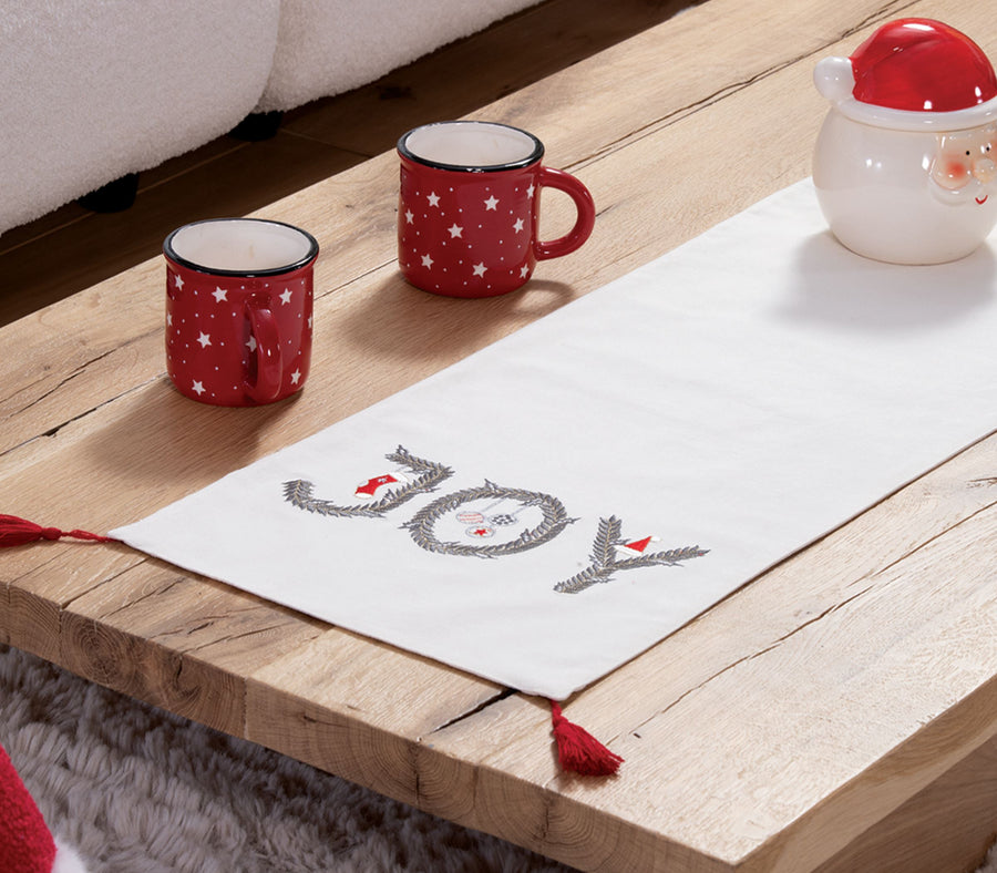 ΧΡΙΣΤΟΥΓΕΝΝΙΑΤΙΚΗ ΤΡΑΒΕΡΣΑ CHRISTMAS IS ALL AROUND 33X150 NEF-NEF HOMEWARE