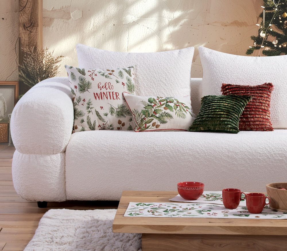 ΧΡΙΣΤΟΥΓΕΝΝΙΑΤΙΚΗ ΤΡΑΒΕΡΣΑ HELLO WINTER 33X150 NEF-NEF HOMEWARE